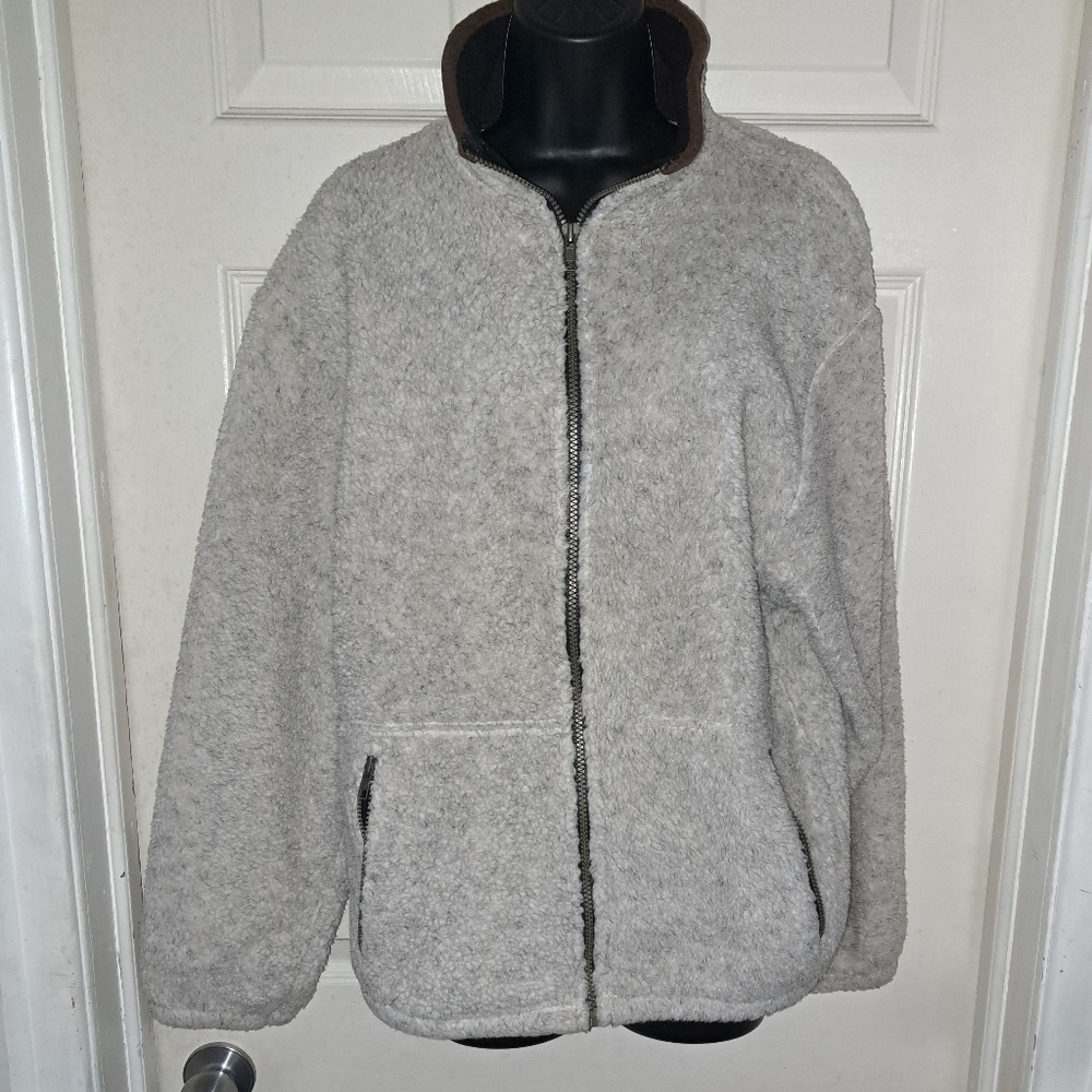 Timberline Teddy Neutral Jacket by Timberline Size Small